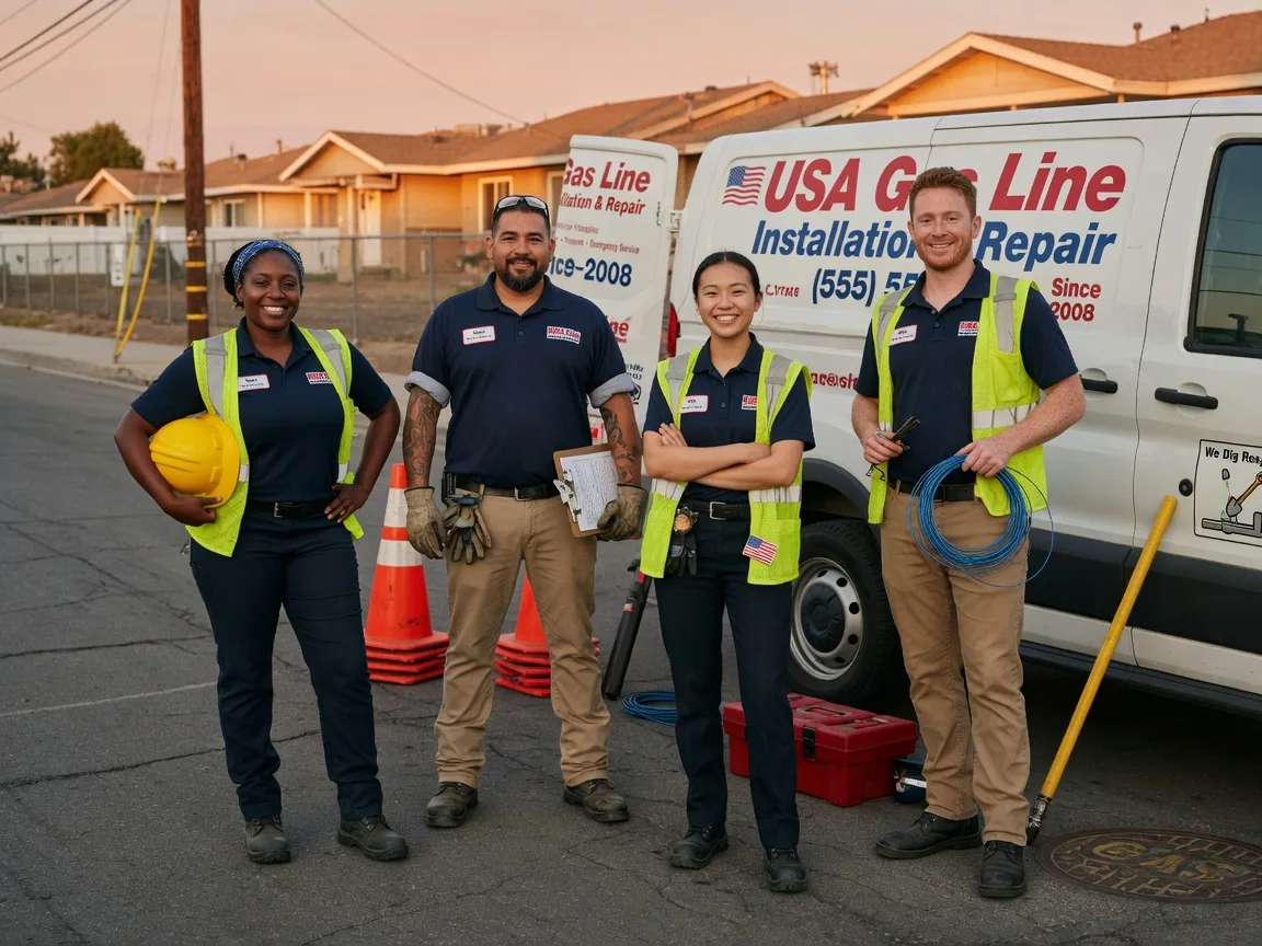 Gas Line Installation company in Milton, DE